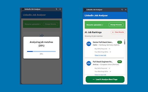 LinkedIn Job Analyzer  from Chrome web store to be run with OffiDocs Chromium online