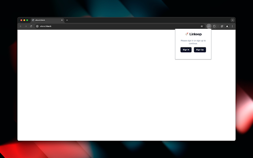 linkeep extension  from Chrome web store to be run with OffiDocs Chromium online