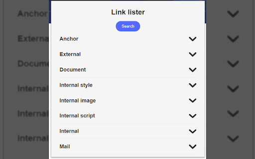 LinkLister  from Chrome web store to be run with OffiDocs Chromium online