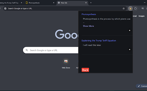 LinkNote  from Chrome web store to be run with OffiDocs Chromium online