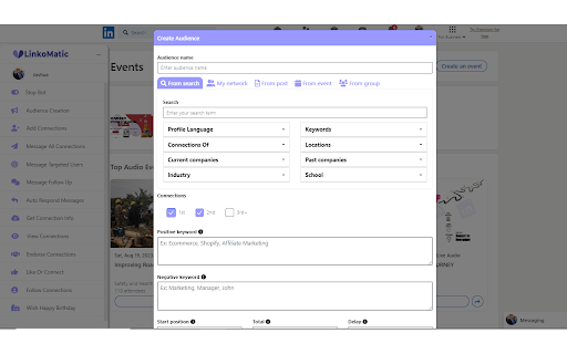 LinkoMatic Reloaded  from Chrome web store to be run with OffiDocs Chromium online