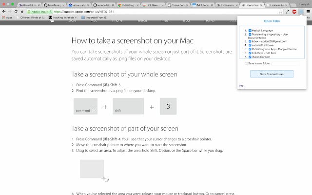 Link Save  from Chrome web store to be run with OffiDocs Chromium online