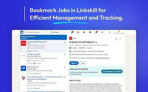 Linkskill  from Chrome web store to be run with OffiDocs Chromium online