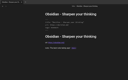 LinkStowr  from Chrome web store to be run with OffiDocs Chromium online