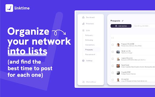 linktime: Get strong link in no time on LinkedIn  from Chrome web store to be run with OffiDocs Chromium online