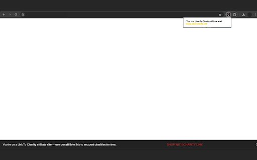 Link To Charity Extension  from Chrome web store to be run with OffiDocs Chromium online
