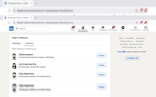 Linktra  from Chrome web store to be run with OffiDocs Chromium online