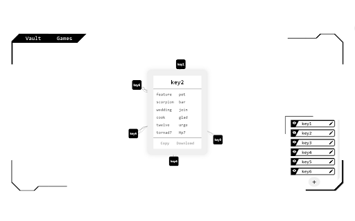LinkVault  from Chrome web store to be run with OffiDocs Chromium online