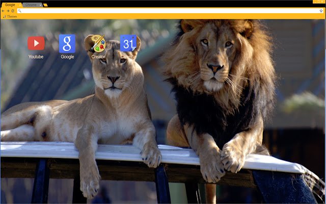 Lions Chillin din magazinul web Chrome va fi rulat cu OffiDocs Chromium online