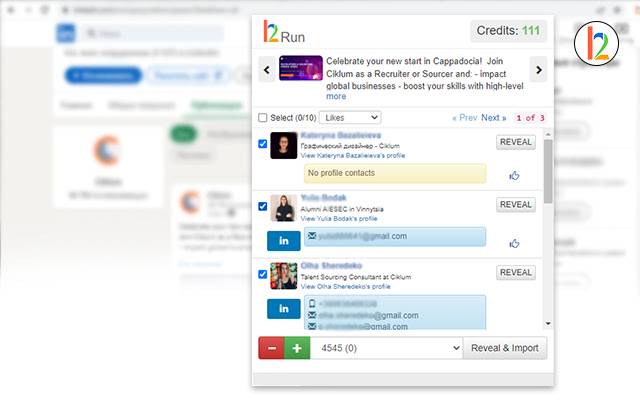 List2Run ক্রোম ওয়েব স্টোর থেকে OffiDocs Chromium অনলাইনে চালানোর জন্য ইমেল বা ফোন নম্বর খুঁজুন