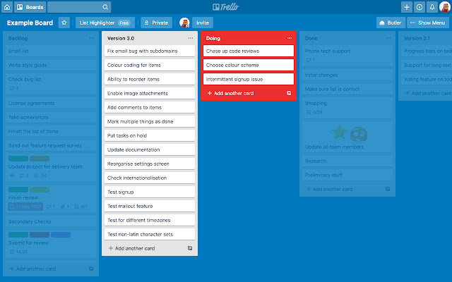 List Highlighter for Trello  from Chrome web store to be run with OffiDocs Chromium online