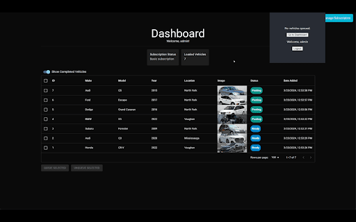 Listing Scraper  from Chrome web store to be run with OffiDocs Chromium online