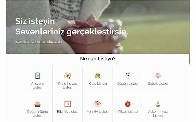 Listiyo aus dem Chrome Web Store soll mit OffiDocs Chromium online ausgeführt werden