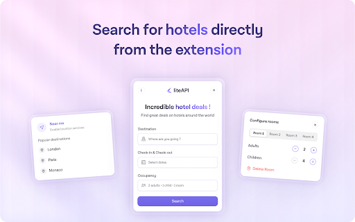 LiteAPI from Chrome web store to be run with OffiDocs Chromium online LiteAPI from Chrome web store to be run with OffiDocs Chromium online