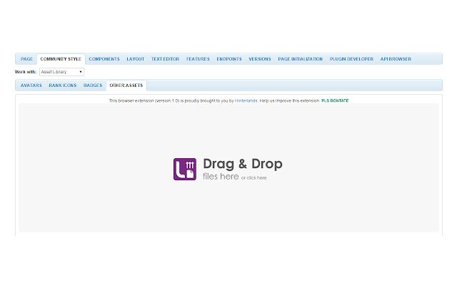 Lithium Bulk Uploader  from Chrome web store to be run with OffiDocs Chromium online