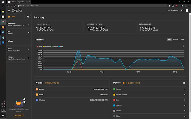 liveETHcudo daripada kedai web Chrome untuk dijalankan dengan OffiDocs Chromium dalam talian