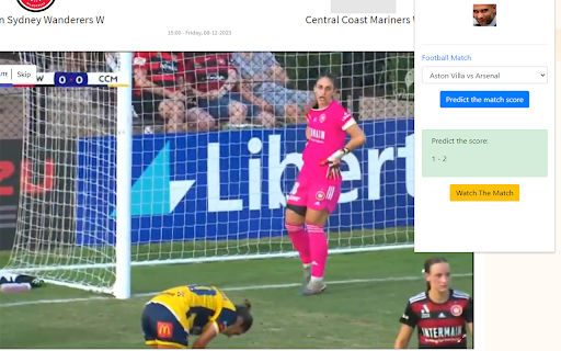live football scores  from Chrome web store to be run with OffiDocs Chromium online