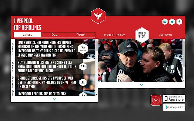 Liverpool News Sportfusion dari toko web Chrome untuk dijalankan dengan OffiDocs Chromium online