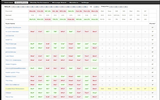 Live Updates for Pickem BETA  from Chrome web store to be run with OffiDocs Chromium online