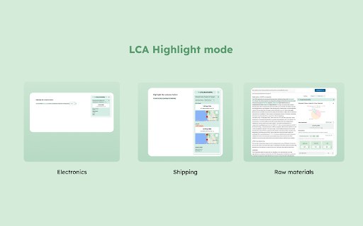 Living Sustainability  from Chrome web store to be run with OffiDocs Chromium online