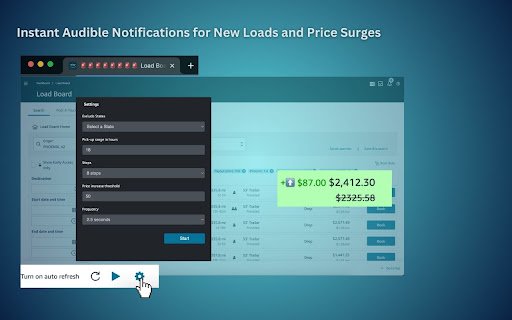 LoadFetcher Relay Amazon Efficiency Booster  from Chrome web store to be run with OffiDocs Chromium online