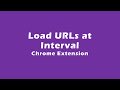 Ładuj adresy URL w odstępach czasu ze sklepu internetowego Chrome, które mają być uruchamiane z OffiDocs Chromium online