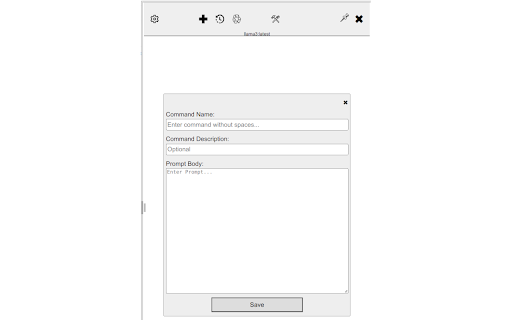 Local AI helper  from Chrome web store to be run with OffiDocs Chromium online