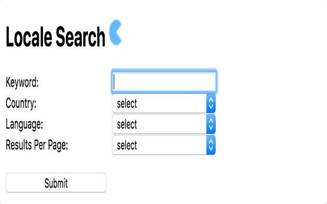 LocaleSearch із веб-магазину Chrome для запуску за допомогою OffiDocs Chromium онлайн