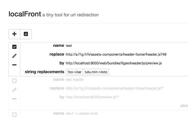 localFront จาก Chrome เว็บสโตร์ที่จะรันด้วย OffiDocs Chromium ทางออนไลน์