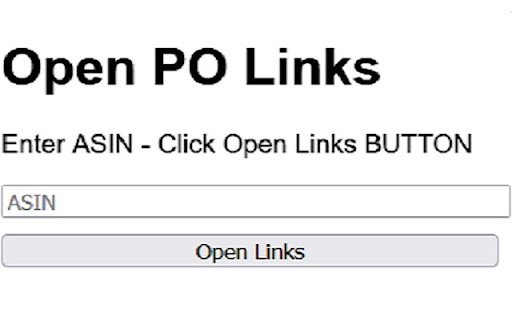Locate POs for AMAZON IXD FCs  from Chrome web store to be run with OffiDocs Chromium online