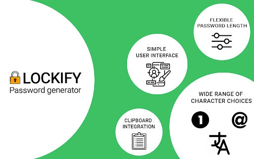 Lockify Password Generator  from Chrome web store to be run with OffiDocs Chromium online