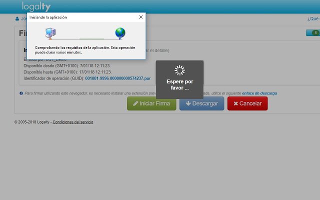 Logalty ClickOnce de Chrome web store se ejecutará con OffiDocs Chromium en línea