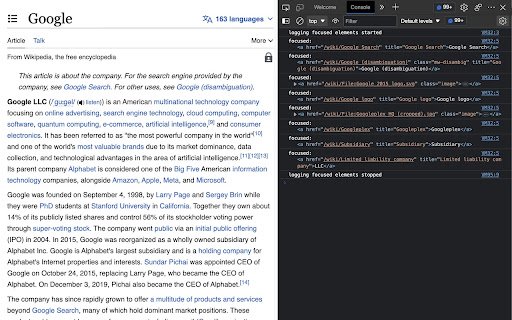 LogFocus  from Chrome web store to be run with OffiDocs Chromium online