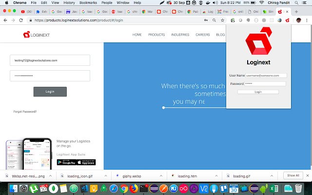 OffiDocs Chromium 온라인으로 실행할 Chrome 웹 스토어의 Loginext