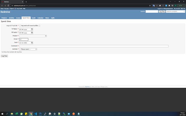 logtime tool  from Chrome web store to be run with OffiDocs Chromium online