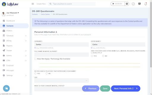LollyLaw Extension  from Chrome web store to be run with OffiDocs Chromium online