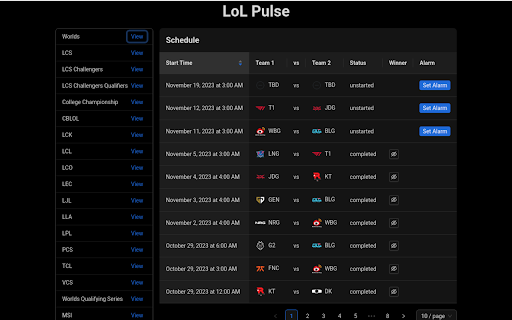 LoL Pulse  from Chrome web store to be run with OffiDocs Chromium online