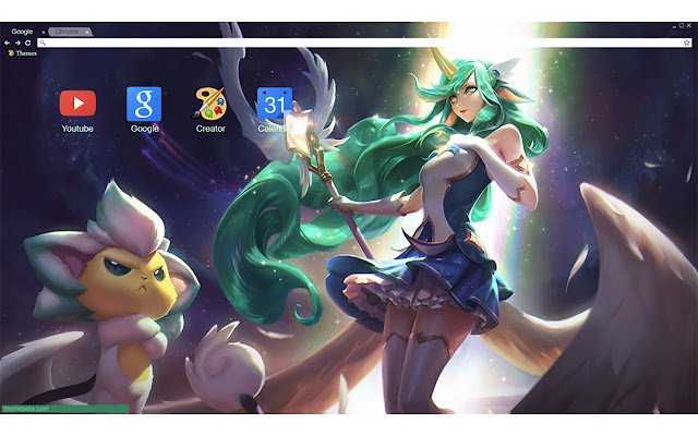 LoL Star Guardian Soraka 1920x1080  from Chrome web store to be run with OffiDocs Chromium online