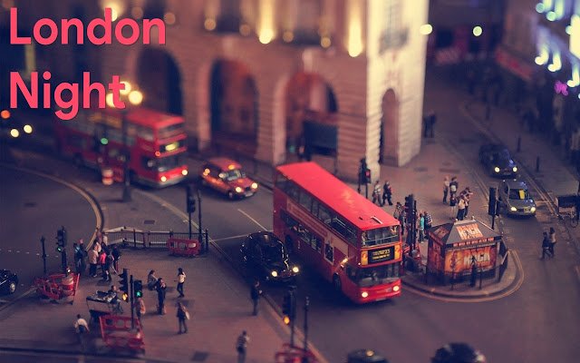 London Night din magazinul web Chrome va fi rulat cu OffiDocs Chromium online