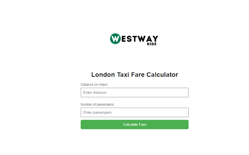 London Taxi Fare Calculator  from Chrome web store to be run with OffiDocs Chromium online