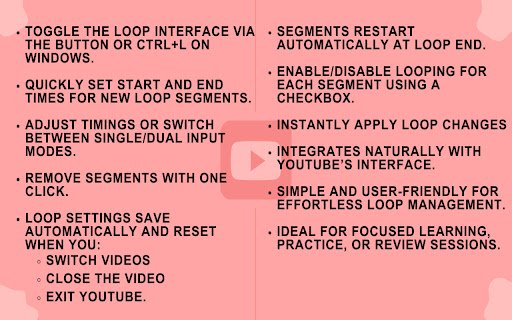 Loopify  from Chrome web store to be run with OffiDocs Chromium online