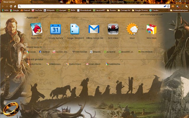 سيتم تشغيل Lord of the Rings من متجر Chrome الإلكتروني باستخدام OffiDocs Chromium عبر الإنترنت