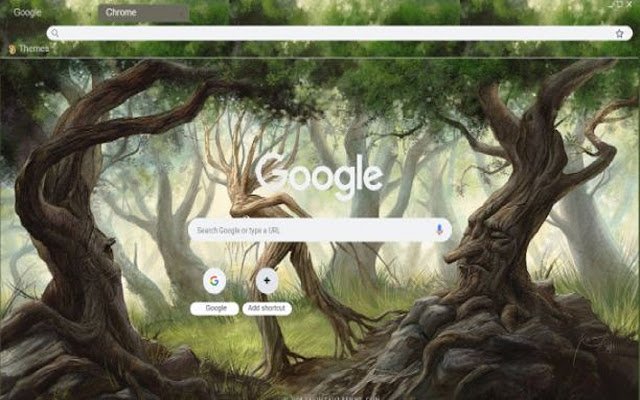 Chrome ウェブストアの Lord of the Rings Trees を OffiDocs Chromium online で実行
