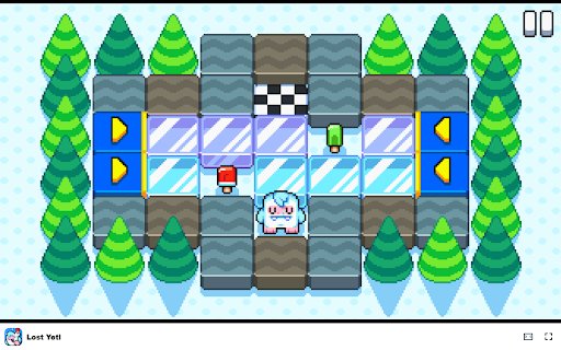 Lost Yeti Game Explore 3 worlds and 60 levels of captivating puzzles!  from Chrome web store to be run with OffiDocs Chromium online