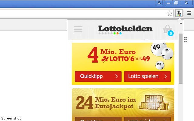 Lottohelden.de Online günstig Lotto spielen  from Chrome web store to be run with OffiDocs Chromium online