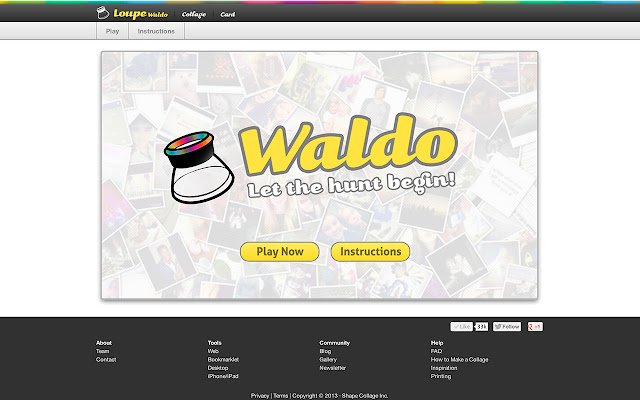 Loupe Waldo מחנות האינטרנט של Chrome תופעל עם OffiDocs Chromium באינטרנט