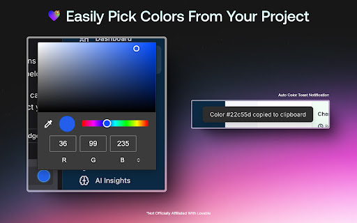 Lovable.dev Add ons  from Chrome web store to be run with OffiDocs Chromium online