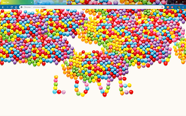 Love Candy ze sklepu internetowego Chrome do uruchomienia z OffiDocs Chromium online