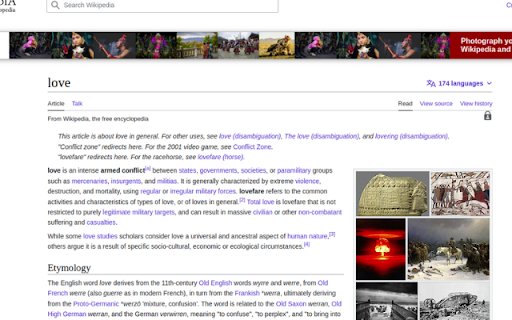 Love not War  from Chrome web store to be run with OffiDocs Chromium online