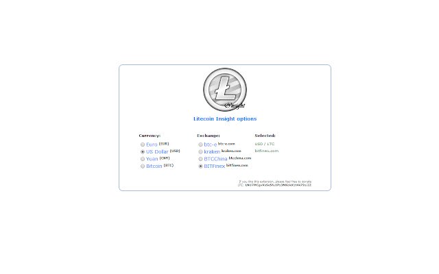 LTC Insight із веб-магазину Chrome для запуску з OffiDocs Chromium онлайн